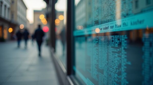 L'écran en vitrine ne vend rien s'il répète la même boucle